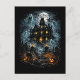 Svarta viskningar från Blackwood Manor Vykort