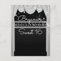 Svarta & Vita HOLLYWOOD Gardiner Elegant Fest