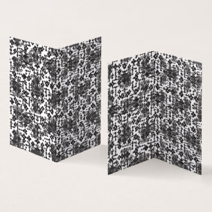 Svarta Vita Vikta Kort Modern Geometrisk Stil