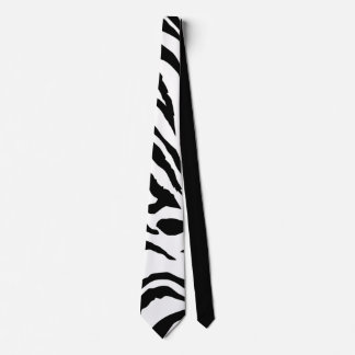 Svarta Zebra Tie Slips