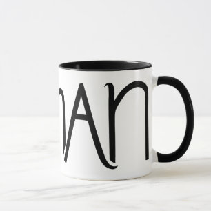 Svarta Zehan Mugg