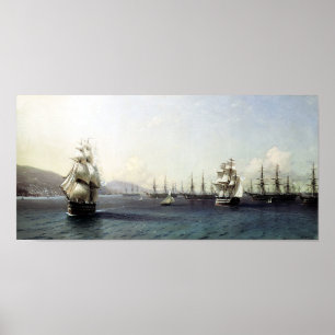 Svartahavsflottan i Theodosiasbukten Poster