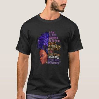 Svartahavshistorik för Dam i Afrika T Shirt
