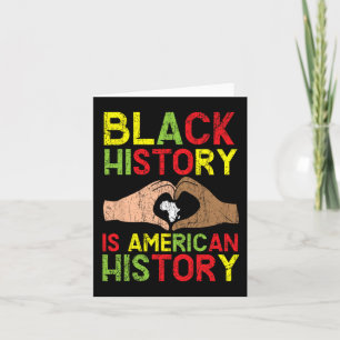 Svartahistorien är Amerikansk historia-afrikanen Kort