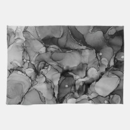 Svartalkoholen bläck kökshandduk