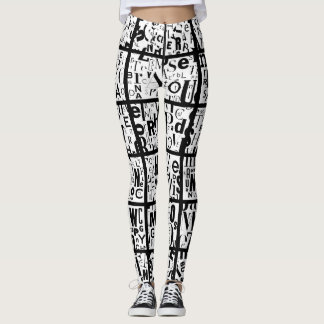 svärtar & viter leggings