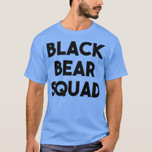 Svartbjörn Älskare, fin - Svartvit, fyrkantspremie T Shirt
