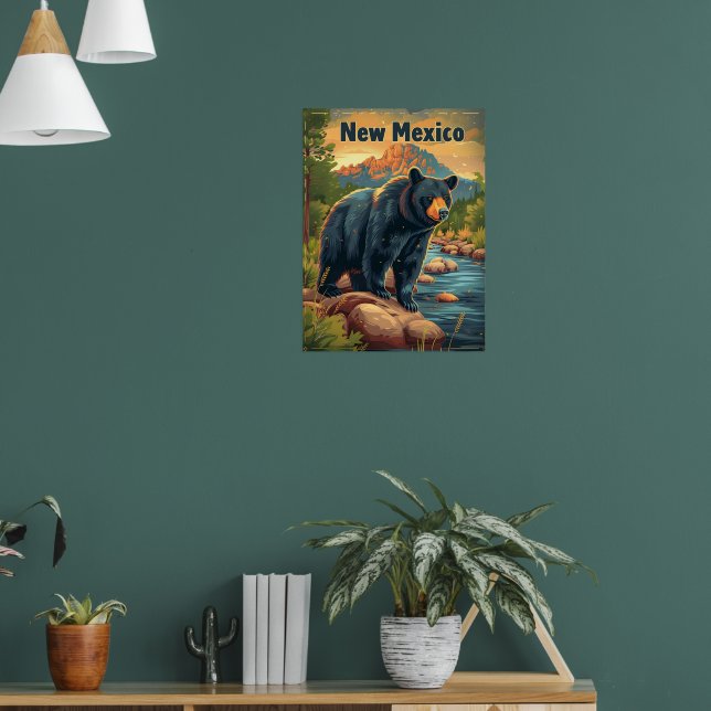 Svartbjörn new mexico poster (Vardagsrum 1)
