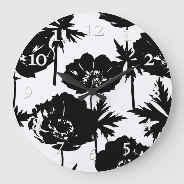Svartblommor, vita, enfärgade stor klocka (Framsida)