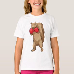 Svartboxar Boxer Boxing handskar T Shirt
