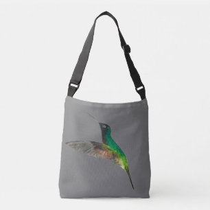 Svartbukad Hummingbird Axelväska