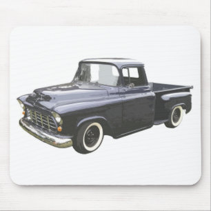 SvartChevrolet uppsamling 1956 Musmatta