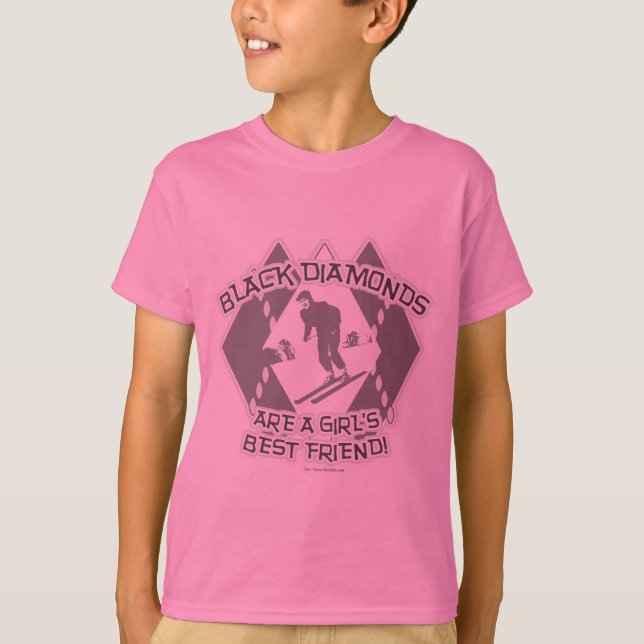 Svartdiamanter Tee Shirt (Framsida)