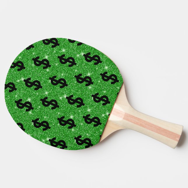 Svartdollarsskylt - Wall street Pingisracket (Sidan)