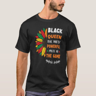 Svartdrottning, den mest kraftfulla Biet-svarta hi T Shirt