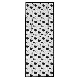 Svartdyna hjärtan, söt romantisk mönster