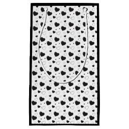 Svartdyna hjärtan, söt romantisk mönster