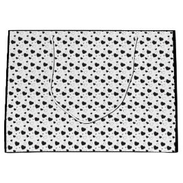 Svartdyna hjärtan, söt romantisk mönster