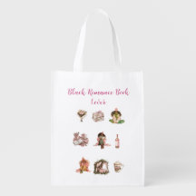 Svarte Romantik Bok Älskare Tote