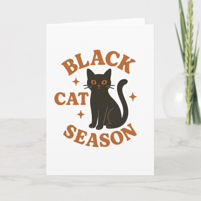 Svartekattsäsong Kort (Framsida)