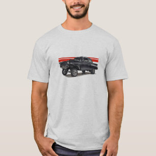 Svarten '57 Bel Aire postar gasser Tee