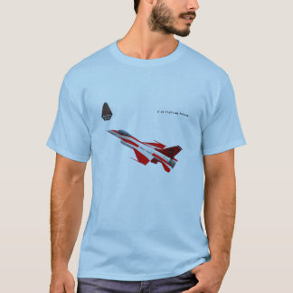 Svarten adlar T-tröja F-16 T-shirt