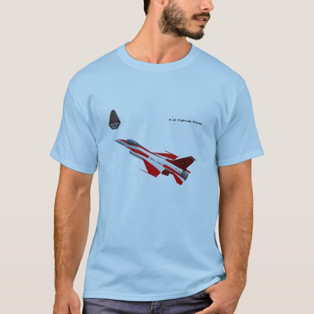 Svarten adlar T-tröja F-16 T-shirt (Framsida)
