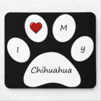 Svarten älskar jag min Chihuahua som musen
