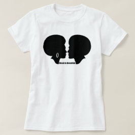Svarten är den härliga T-tröja Tee Shirt