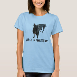 SVARTEN ÄR HÄRLIG!! - Speciellt en svart hund! T Shirt