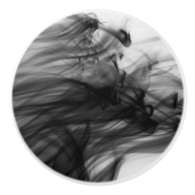 Svarten avfyrar den keramiska knoppen för I av Knopp (Framsidan)