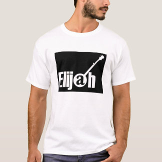 Svarten boxas logotypskjortan t-shirt