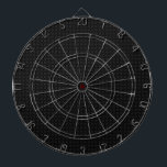 Svarten cirklar trycket som den kalla darttavla<br><div class="desc">Svarten cirklar den geometriska mönsterdartboarden för trycket. Perfekt gåva för pilaficionadoen.</div>