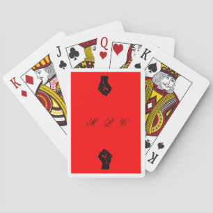 Svarten driver casinokort