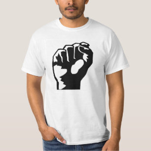 Svarten driver näven t shirt