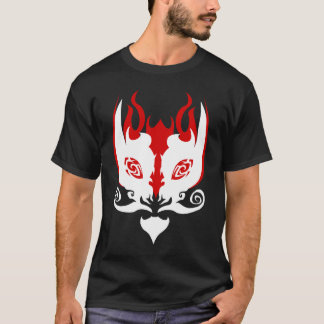 Svarten för RUDOS "älskar vi Puro"/den röda T-shirt