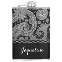 Svarten kedjar Paisley