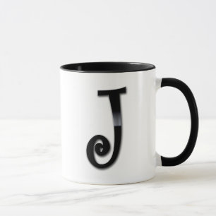 Svarten kommenterar Monogram - J Mugg