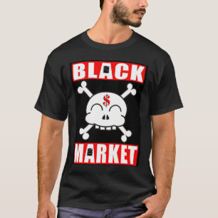 SVARTEN MARKNADSFÖR SKULLY TRÖJA