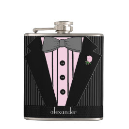 Svarten och grå färg klämmer fast fickplunta