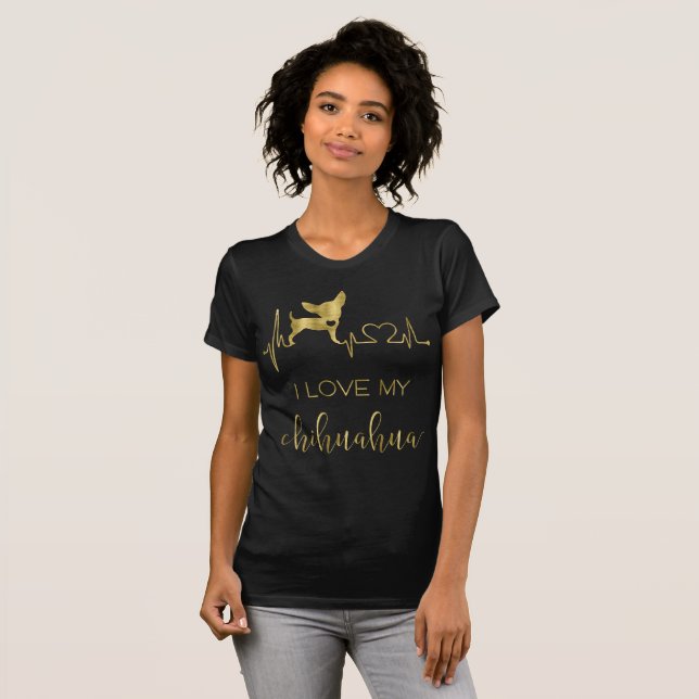 Svarten och guld omkullkastar t-shirt (Hel framsida)