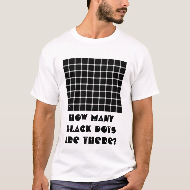 Svarten pricker tee shirt (Framsida)
