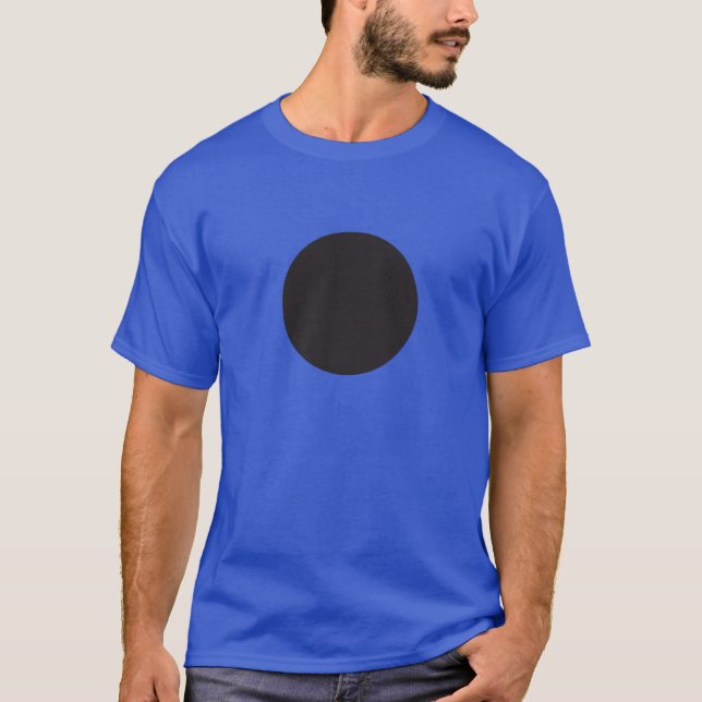 Svarten pricker tee shirt (Framsida)