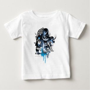 Svarten räcker - blåttCollage T-shirt