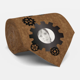 Svarten utrustar fototien slips