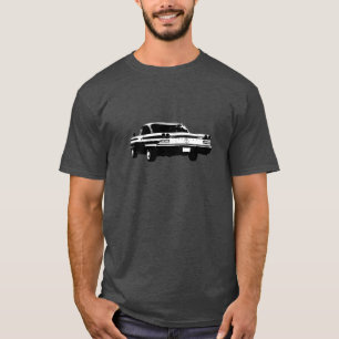 Svarten & vit avbildar av den Pontiac Tee