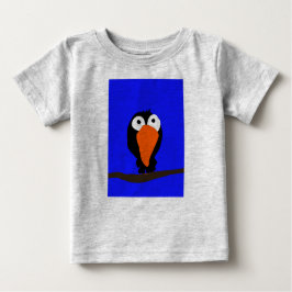 Svartfågel från teckning t-shirt