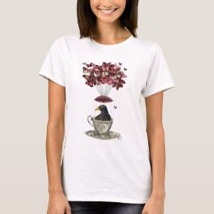 Svartfågel i Tekopp T-shirt