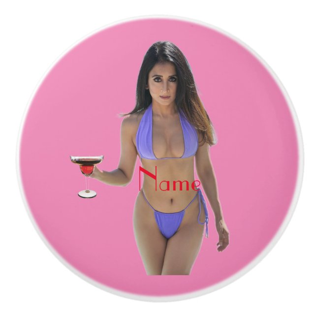 Svartfärgad Bikini Beauty Thunder_Cove Knopp (Framsidan)