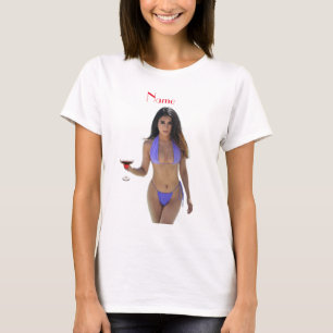 Svartfärgad Bikini Beauty Thunder_Cove T Shirt
